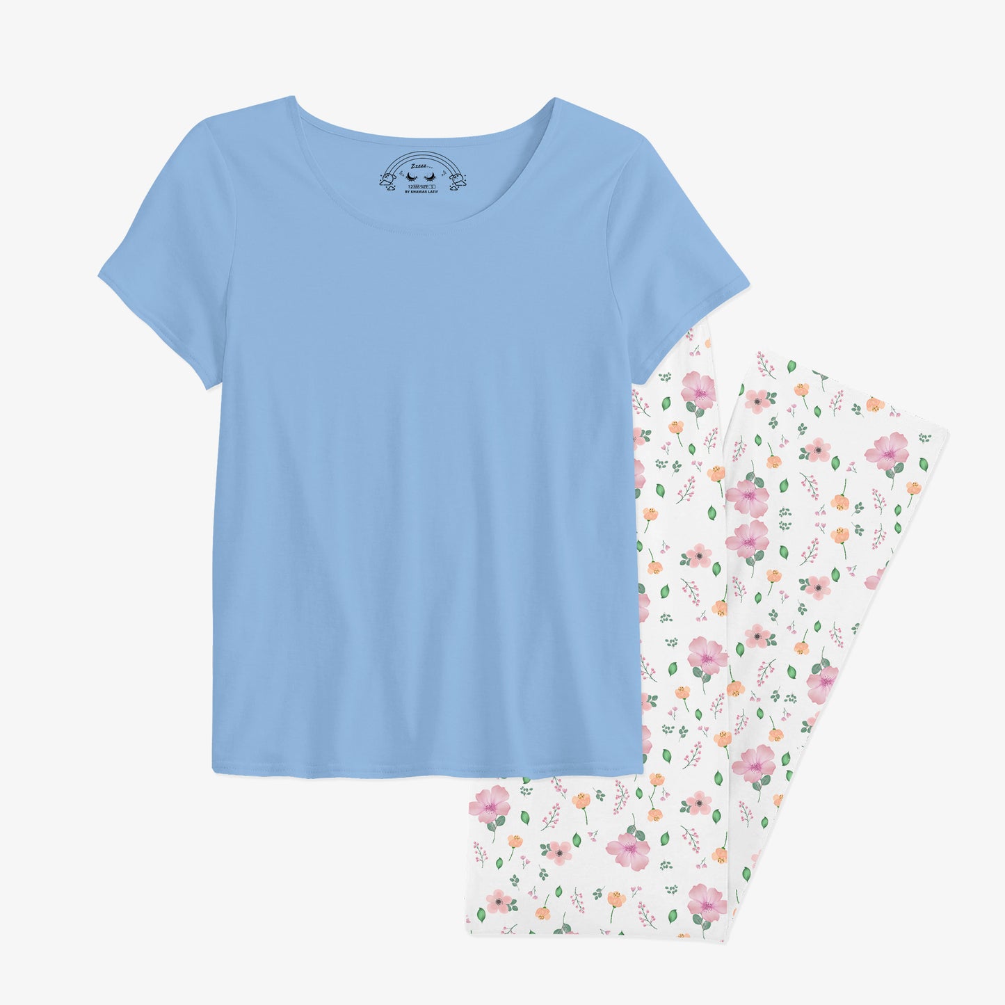 Floral Trouser with Pairing Shirt