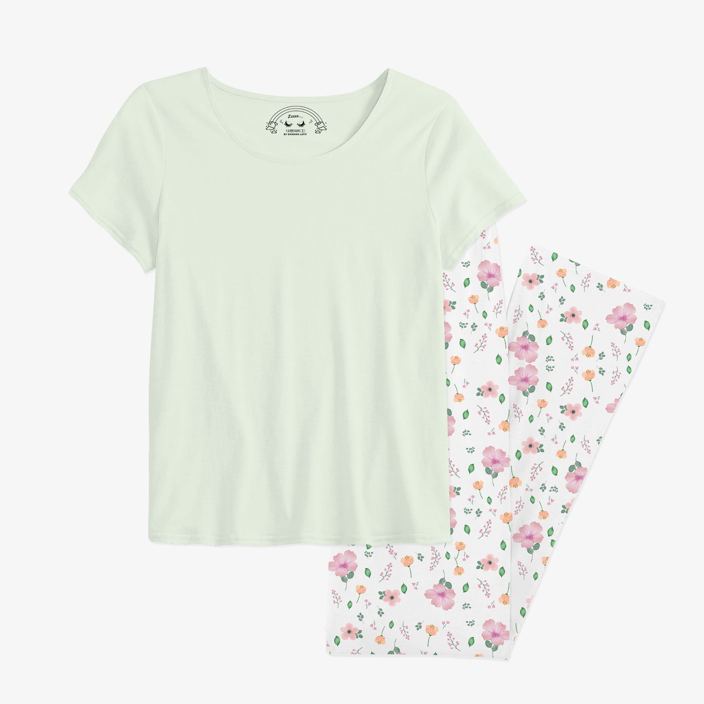 Floral Trouser with Pairing Shirt