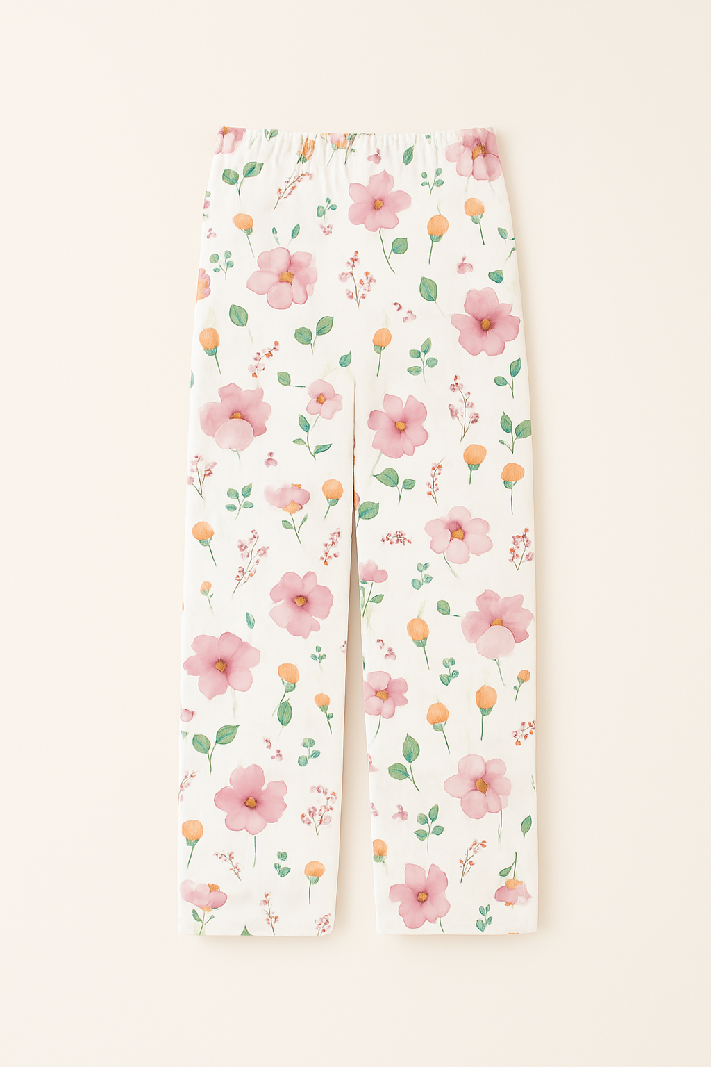 Cute Floral Trouser