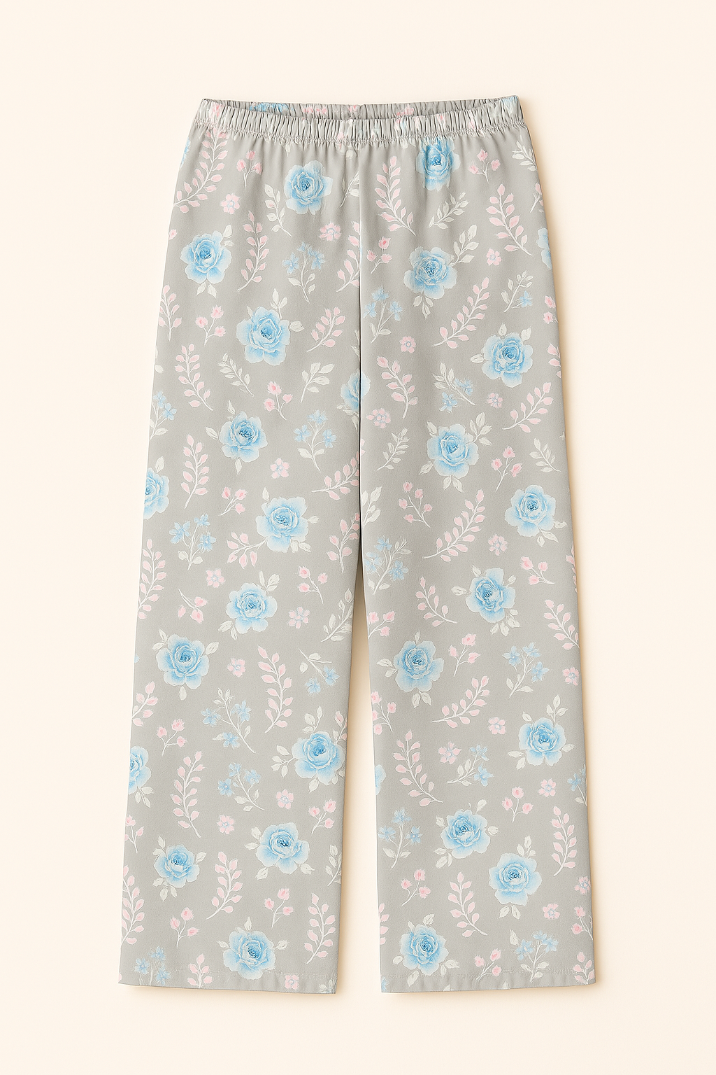 Grey based Floral Trouser