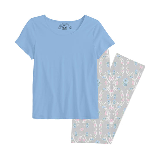 Floral Trouser with Matching tshirts