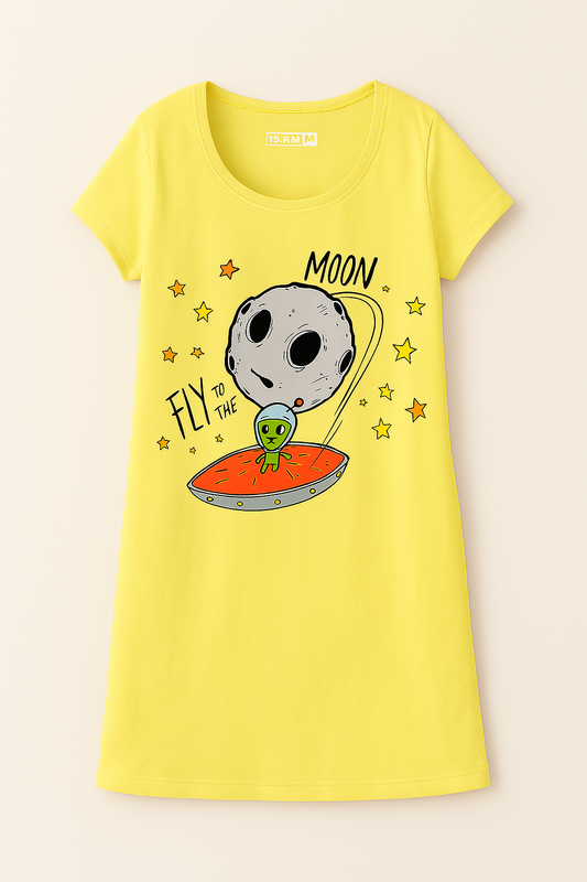 Fly to the Moon Long shirt