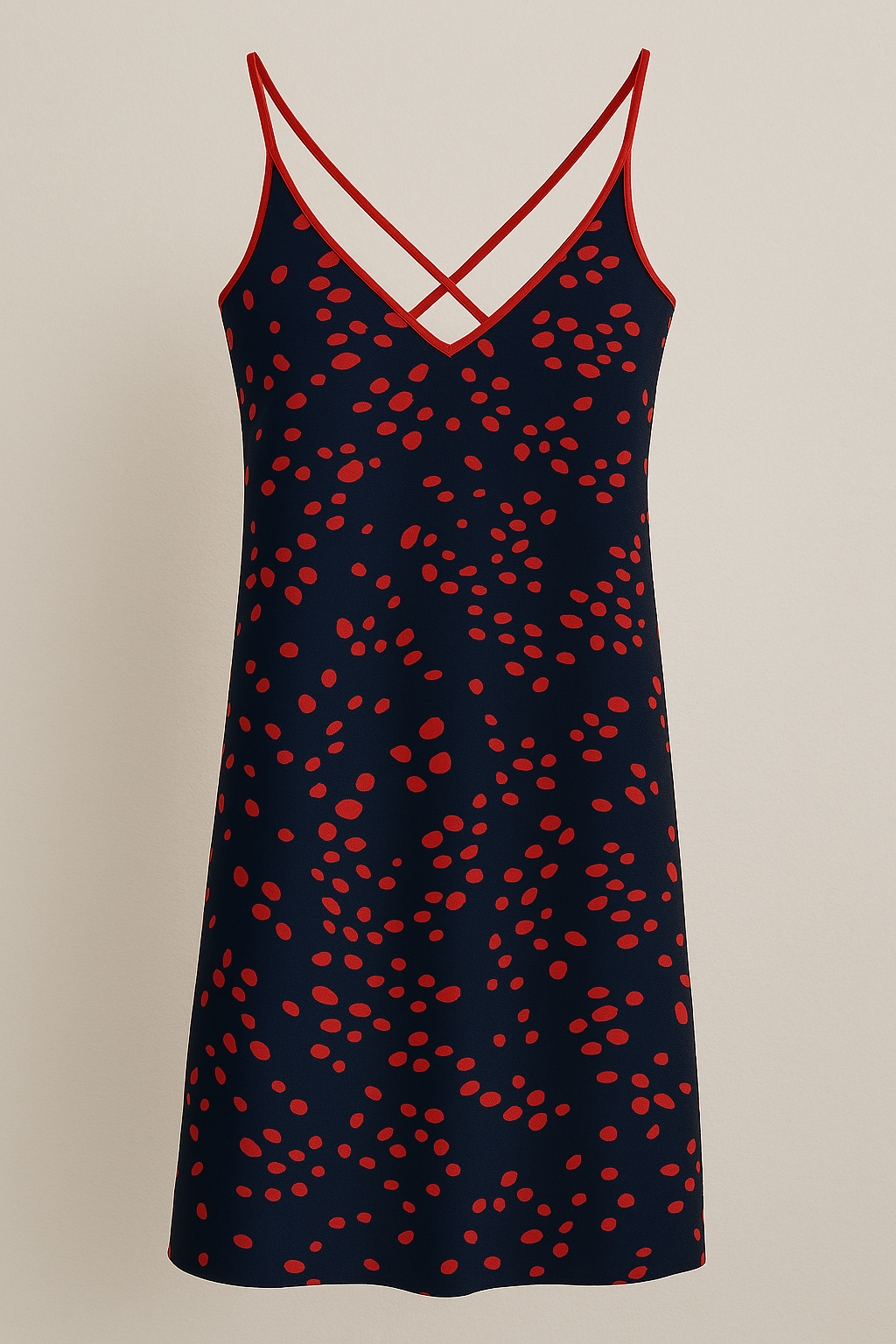 Polka Dot Pattern Nightgown