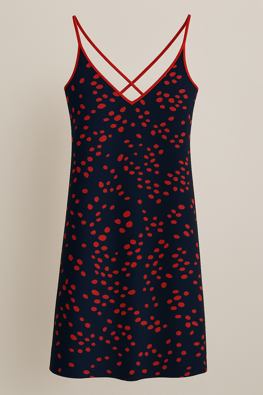 Polka Dot Pattern  Nightgown
