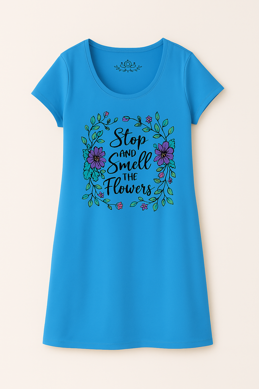 Stop and smell the flowers