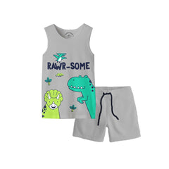RAWR-SOME Dino suit with Shorts