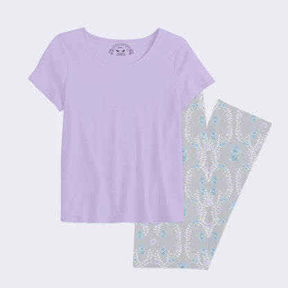 Floral Trouser with Matching tshirts