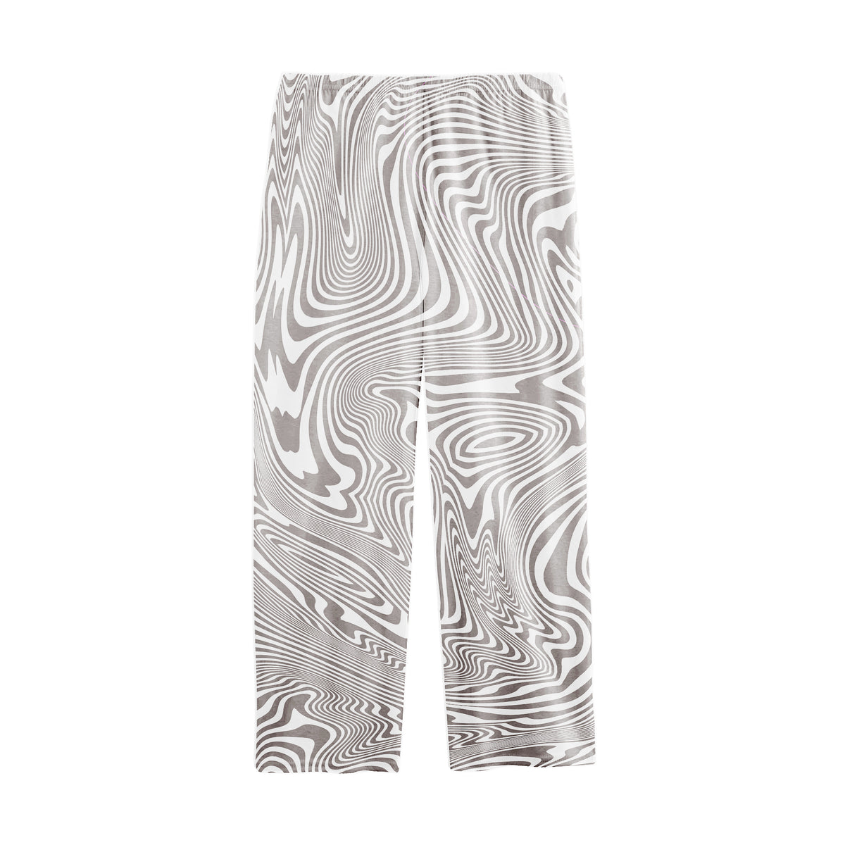 Grey Marble Effect Trouser