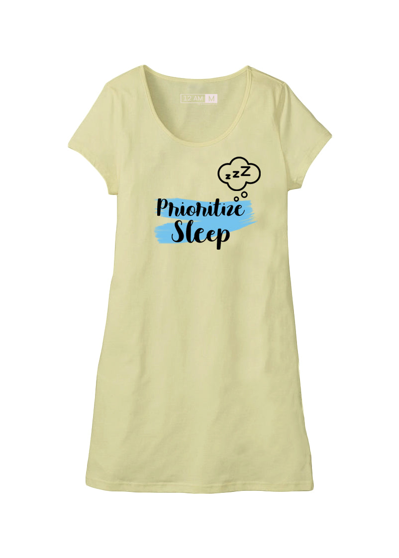 Prioritize Sleep - Long Shirt