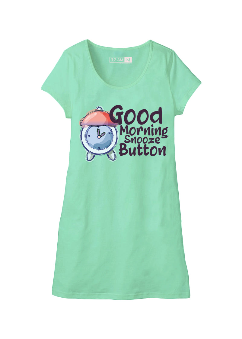 Good Morning Snooze - Long shirt