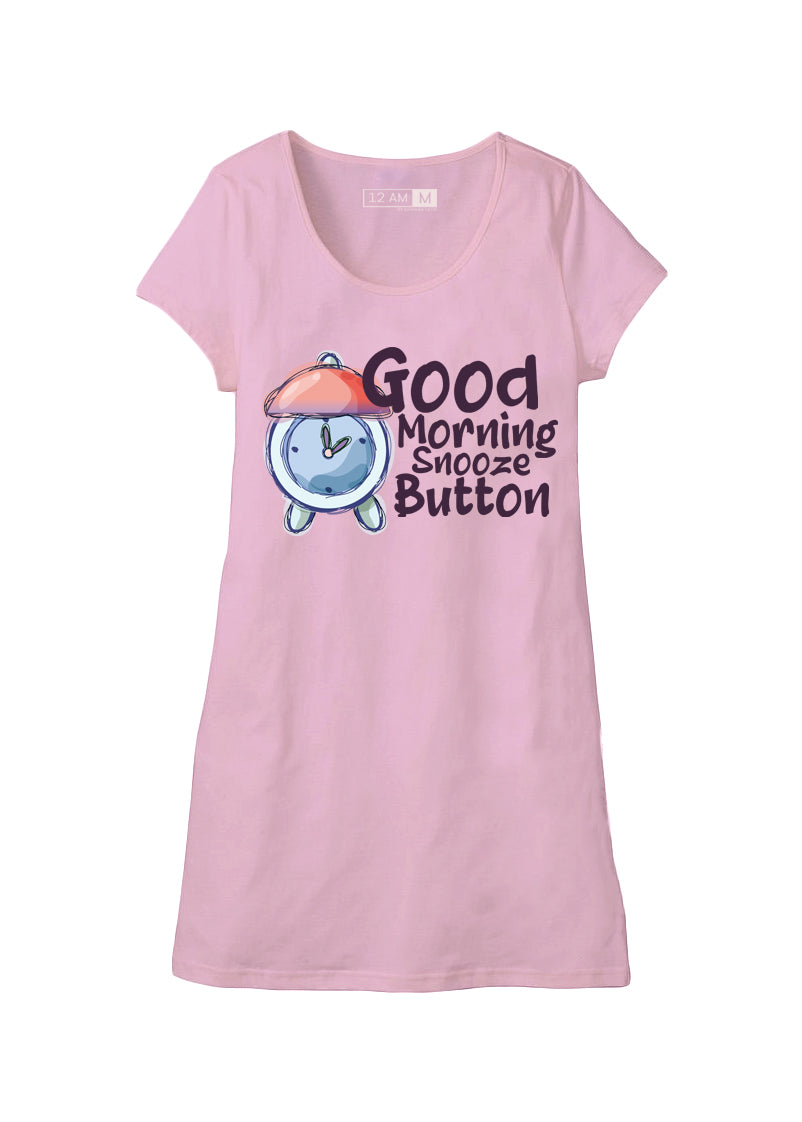 Good Morning Snooze - Long shirt