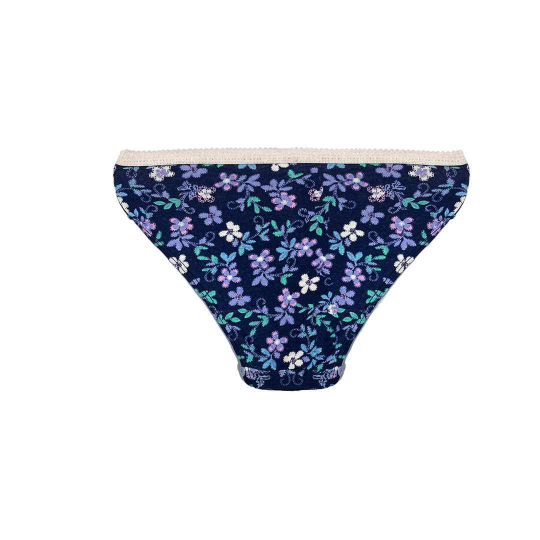 Flowers in The Garden Mid-rise brief "Pantie"