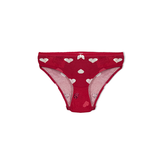 Hearts Mid-rise brief "Pantie"