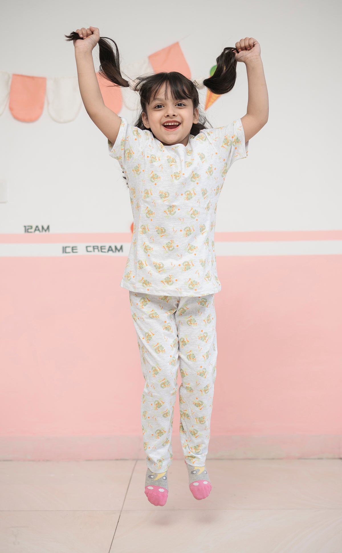 Trees Pattern Kids Pajamas - Kids Pajamas