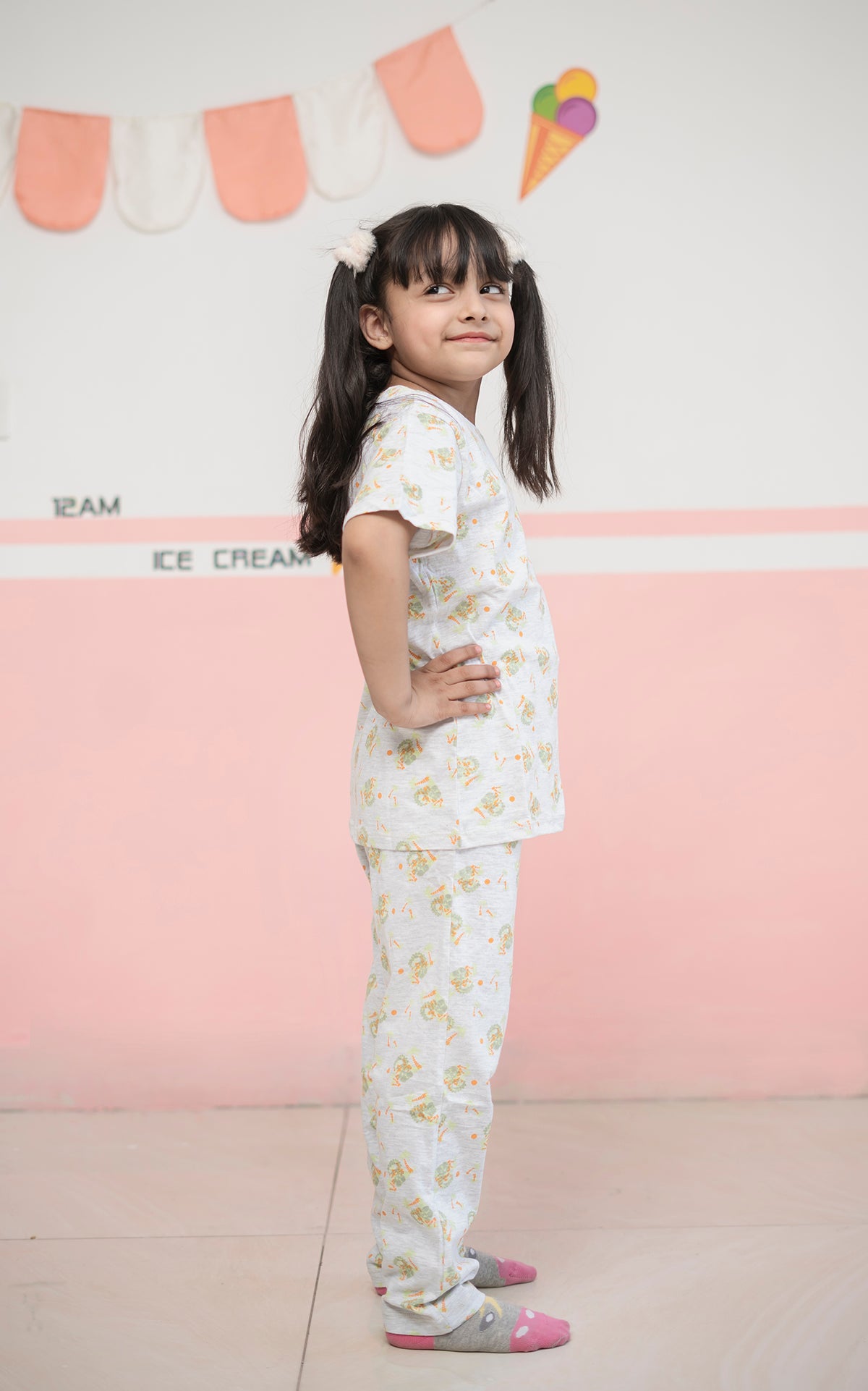 Trees Pattern Kids Pajamas - Kids Pajamas