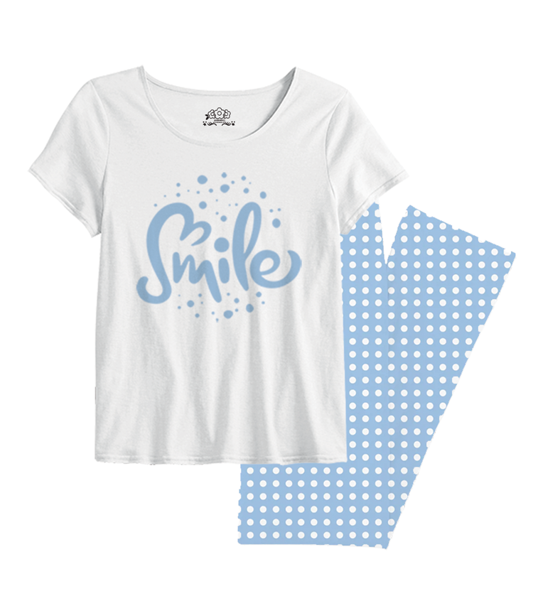 Smile Dots  Night suit