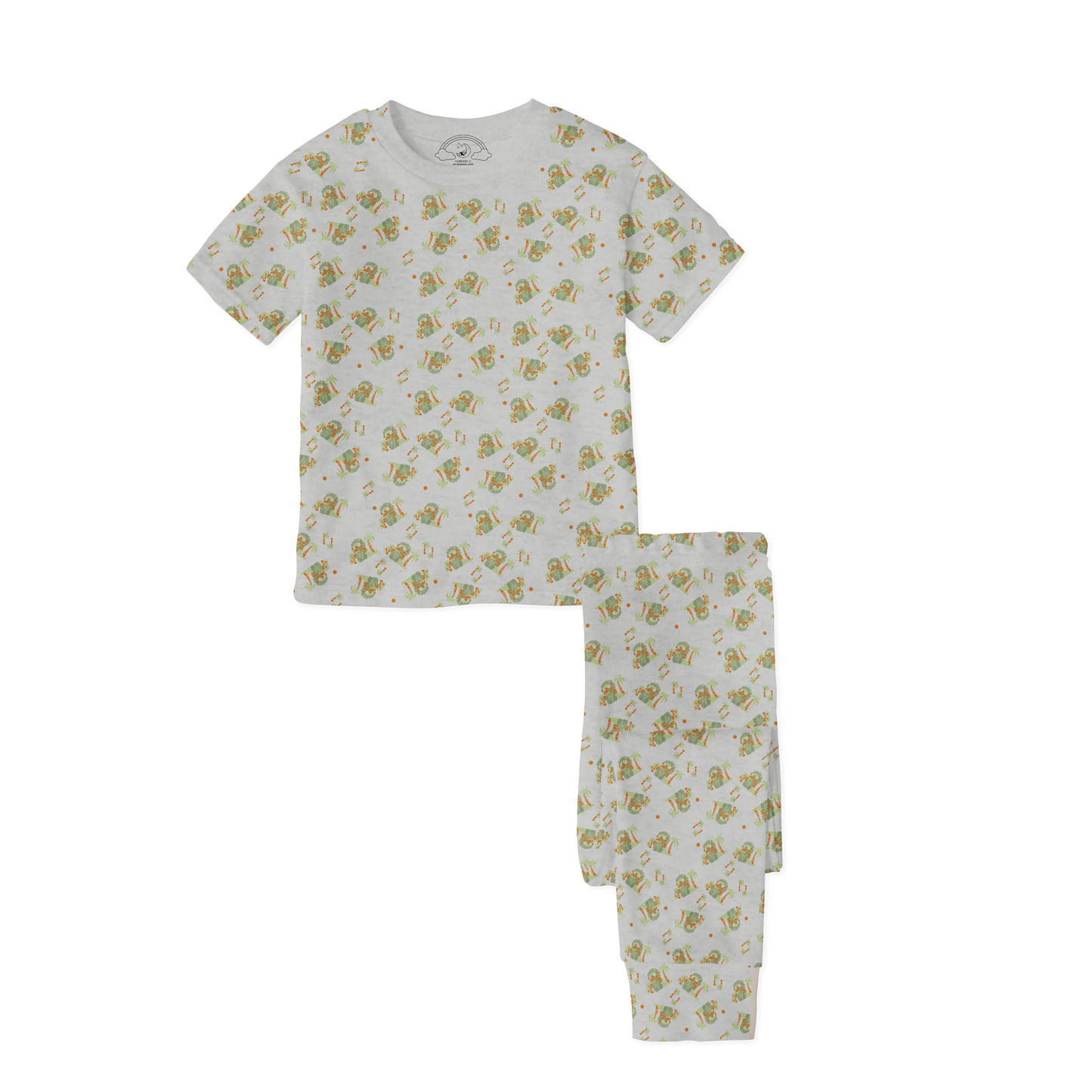 Trees Pattern Kids Pajamas - Kids Pajamas